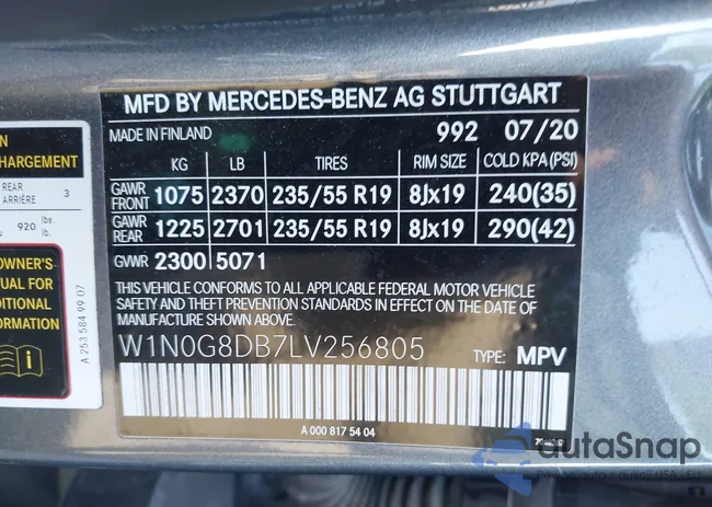 W1N0G8DB7LV256805: 44066944