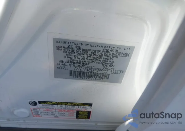 3N8AP6CA9SL334089: 44067862