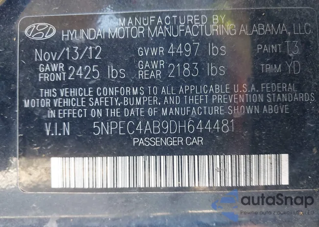 5NPEC4AB9DH644481: 44067899