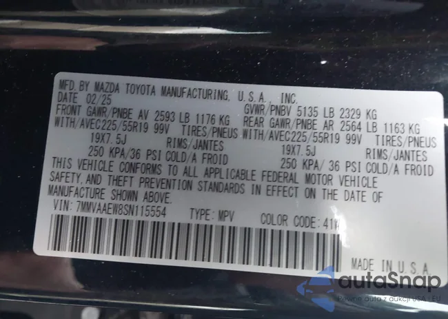 7MMVAAEW8SN115554: 44068075