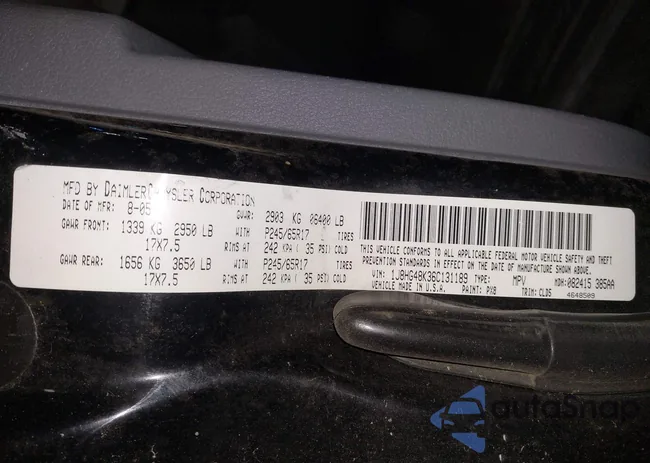 1J8HG48K36C131189: 44067221