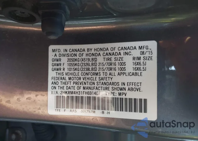 2HKRM4H31FH691407: 44067251