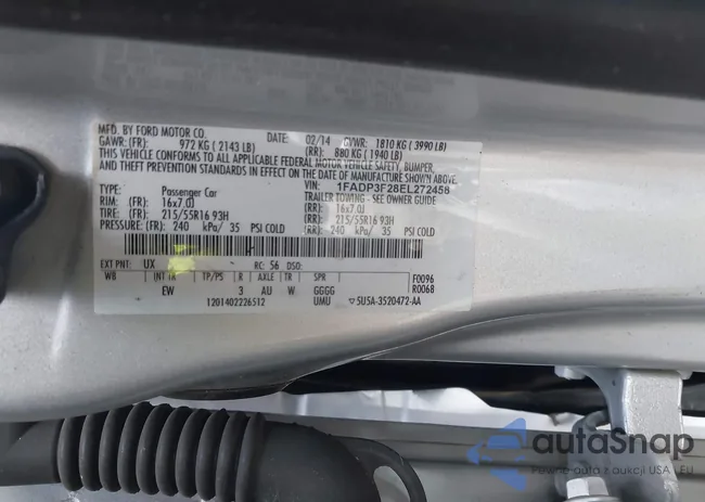 1FADP3F28EL272458: 44067358