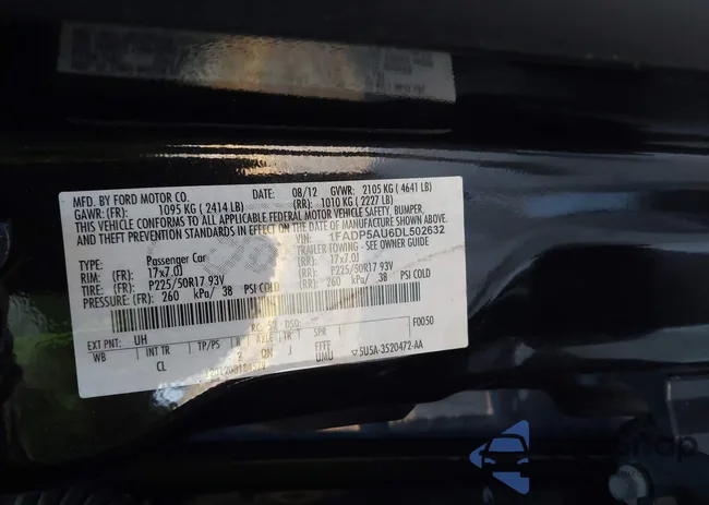 1FADP5AU6DL502632: 44068730