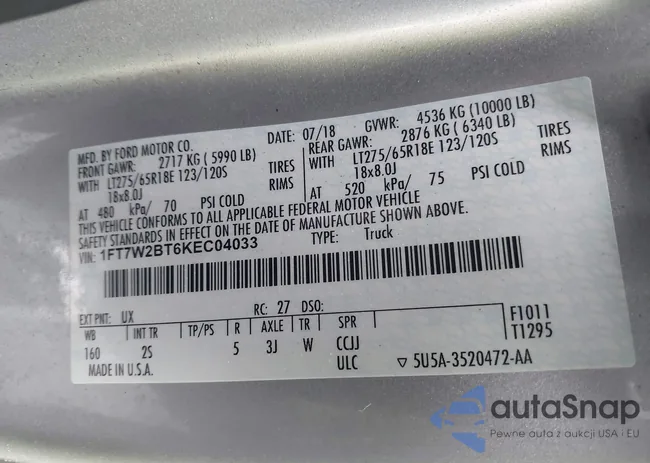 1FT7W2BT6KEC04033: 44068959