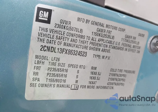 2CNDL13FX86324523: 44069070