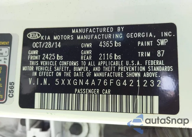 5XXGN4A76FG421232: 44069080