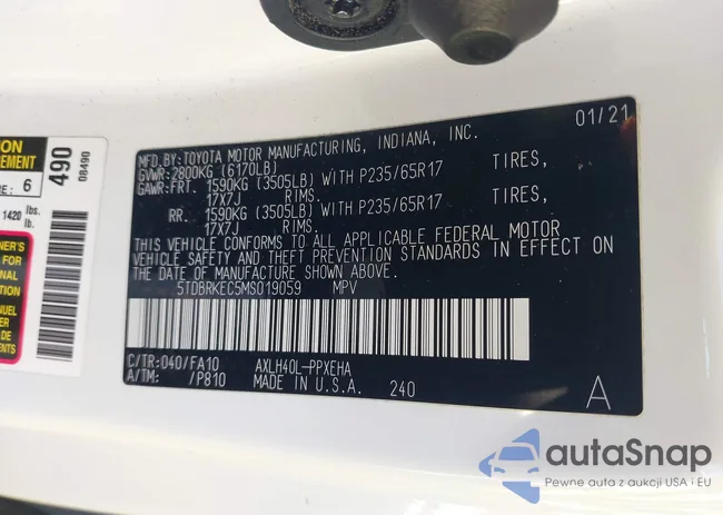 5TDBRKEC5MS019059: 44068205