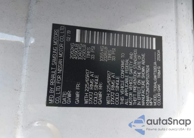 KNMAT2MT3KP537824: 44068458