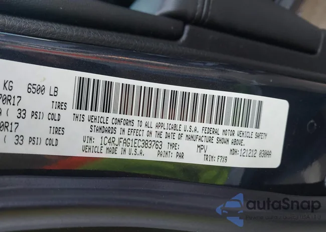 1C4RJFAG1EC383763: 44069700