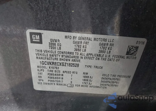 1GCVKRECXGZ182528: 44069382