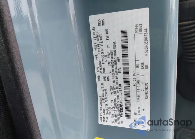 1FMEE5DP8PLC16758: 44069559