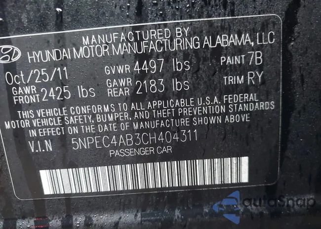 5NPEC4AB3CH404311: 44070772