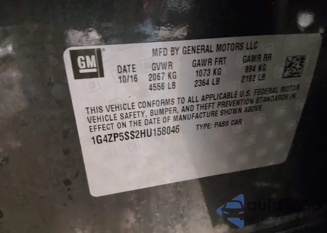 1G4ZP5SS2HU158046: 44071015