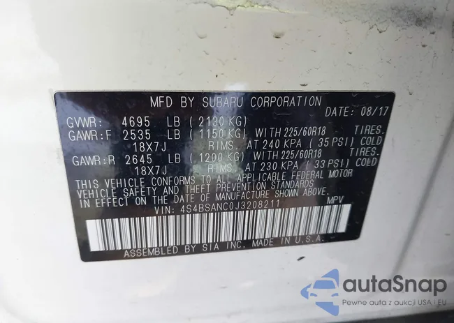 4S4BSANC0J3208211: 44070314