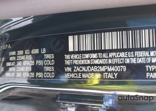 ZACNJDAB2MPM40079: 44071836