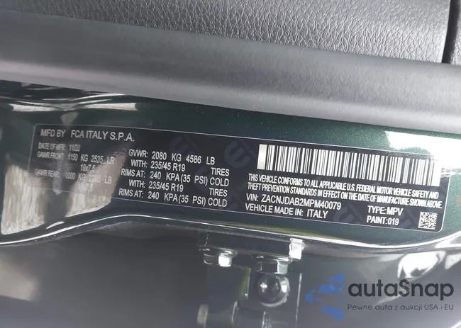 ZACNJDAB2MPM40079: 44071836