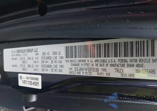 3C6JR6AT0FG572168: 44071894