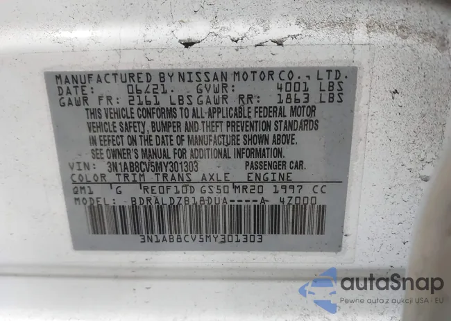 3N1AB8CV5MY301303: 44072152