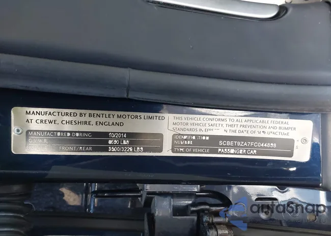 SCBET9ZA7FC044858: 44071453