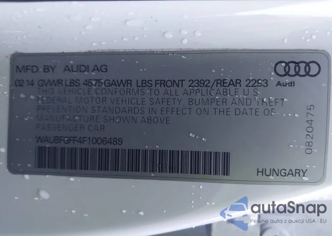 WAUBFGFF4F1006489: 44071558