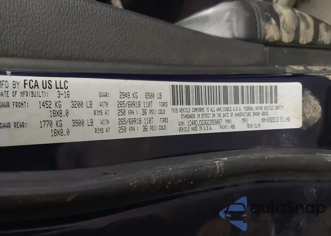 1C4RDJDG3GC393087: 44072682