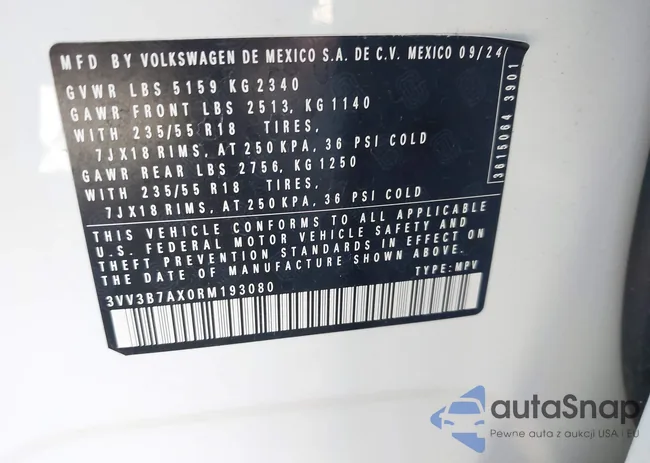 3VV3B7AX0RM193080: 44072928