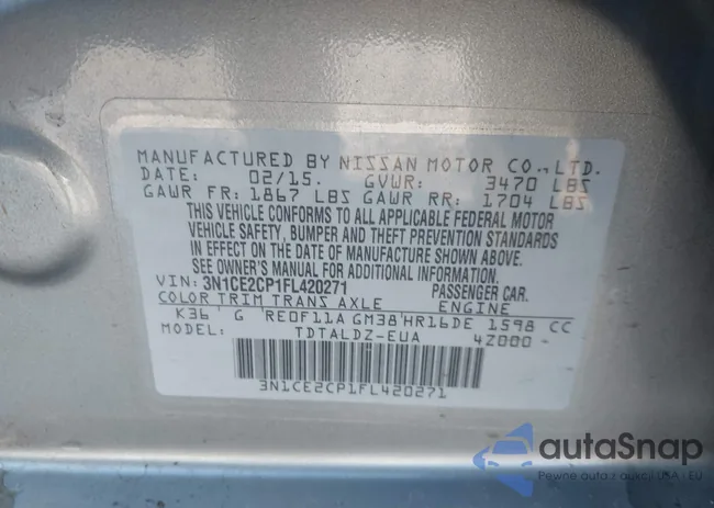 3N1CE2CP1FL420271: 44073143