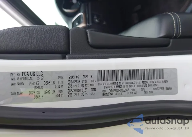 1C4RJFBG4HC819167: 44073154