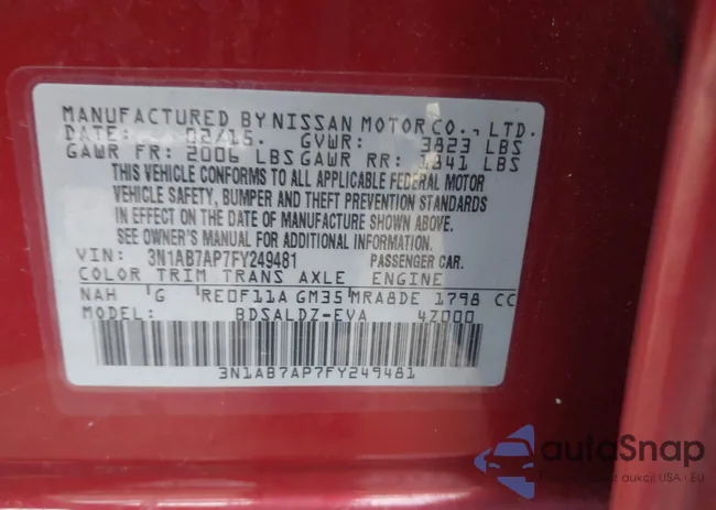 3N1AB7AP7FY249481: 44073157