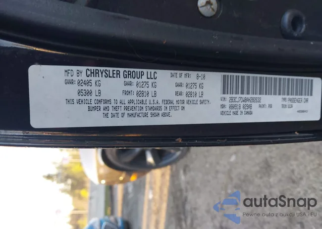 2B3CJ7DW8AH282632: 44073165