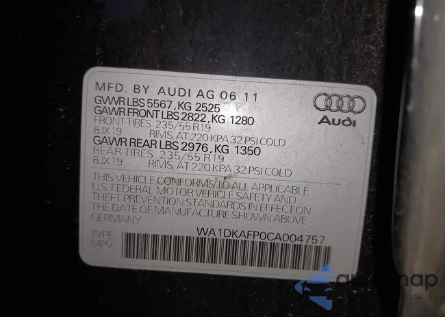 WA1DKAFP0CA004757: 44073626