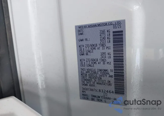 5N1BT3BB7SC832464: 44073840