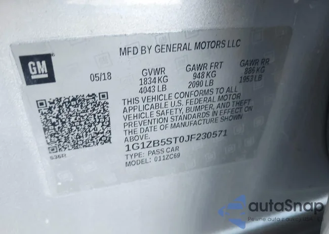 1G1ZB5ST0JF230571: 44073846