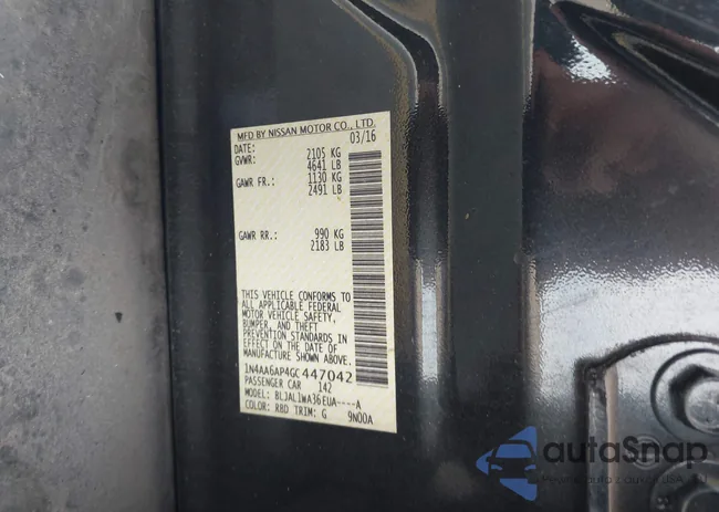 1N4AA6AP4GC447042: 44073510