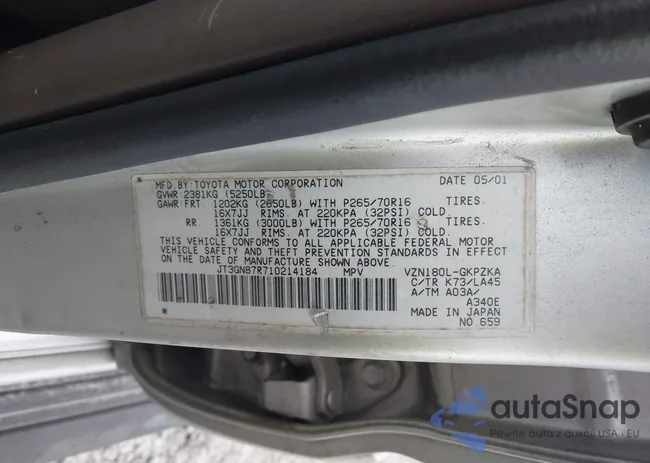 JT3GN87R710214184: 44074666