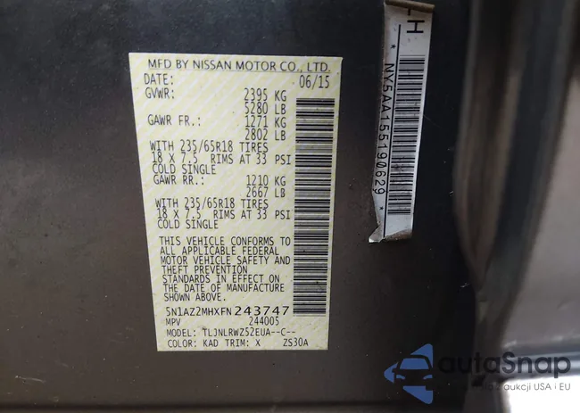 5N1AZ2MHXFN243747: 44074887