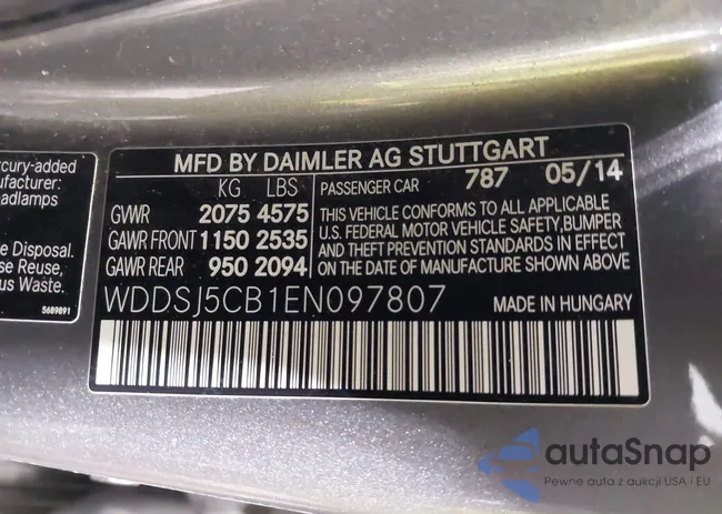 WDDSJ5CB1EN097807: 44074935