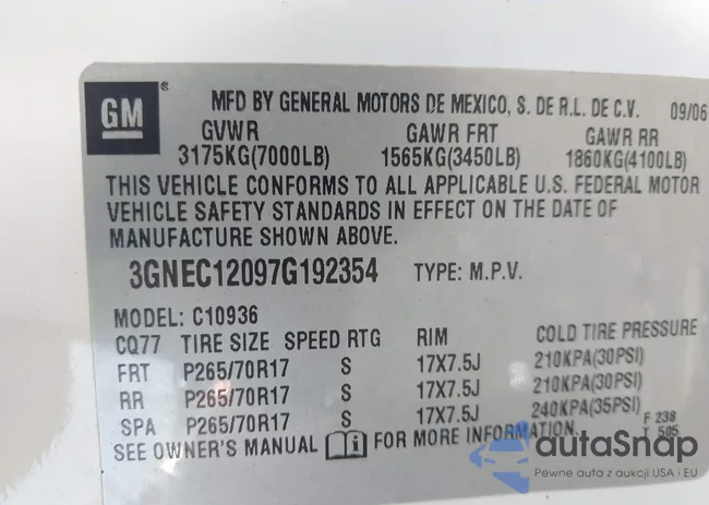 3GNEC12097G192354: 44075132