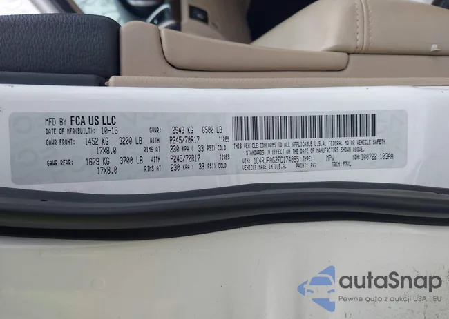 1C4RJFAG2FC174095: 44074271