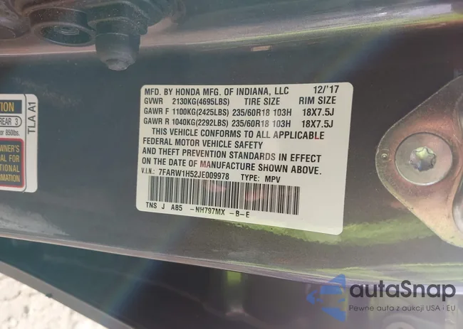 7FARW1H52JE009978: 44074291