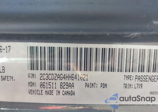 2C3CDZAG4HH641021: 44074514
