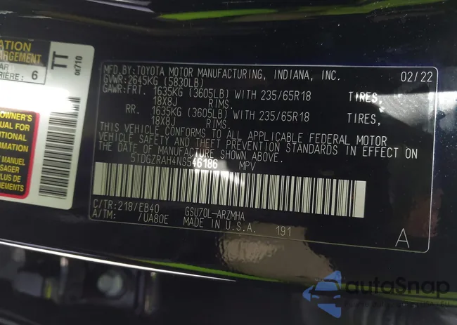 5TDGZRAH4NS546186: 44074518