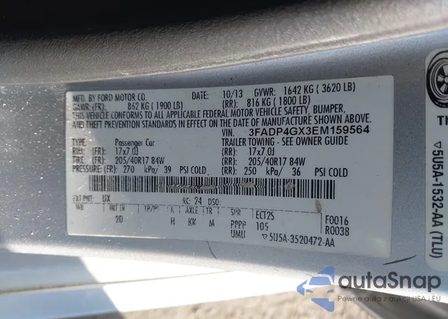 3FADP4GX3EM159564: 44075972