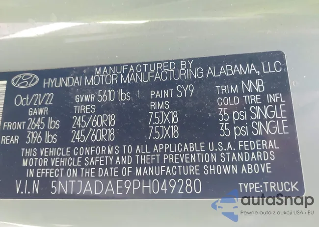 5NTJADAE9PH049280: 44076075