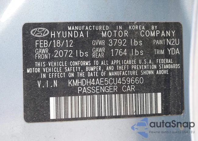 KMHDH4AE5CU459660: 44075261