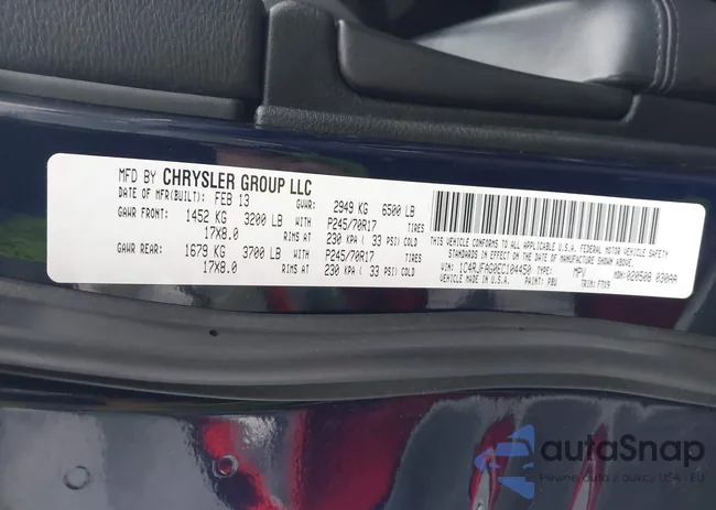 1C4RJFAG0EC104450: 44075365