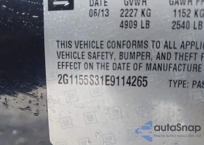 2G1155S31E9114265: 44077068