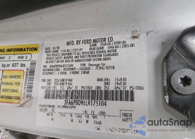 3FA6P0D96LR175104: 44076290