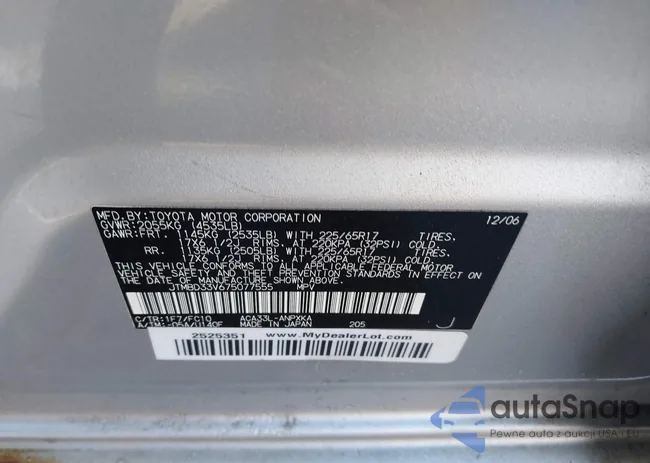 JTMBD33V675077555: 44077703